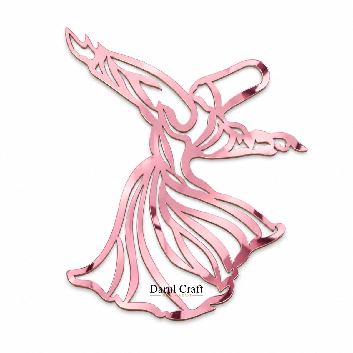 Whirling Dervish Islamic Calligraphy Wall Art