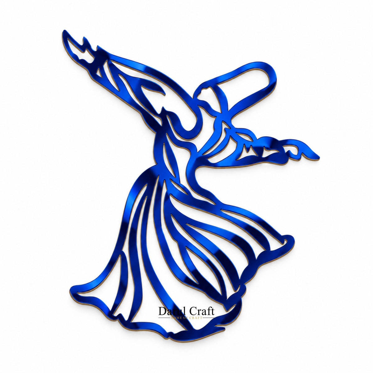 Whirling Dervish Islamic Calligraphy Wall Art