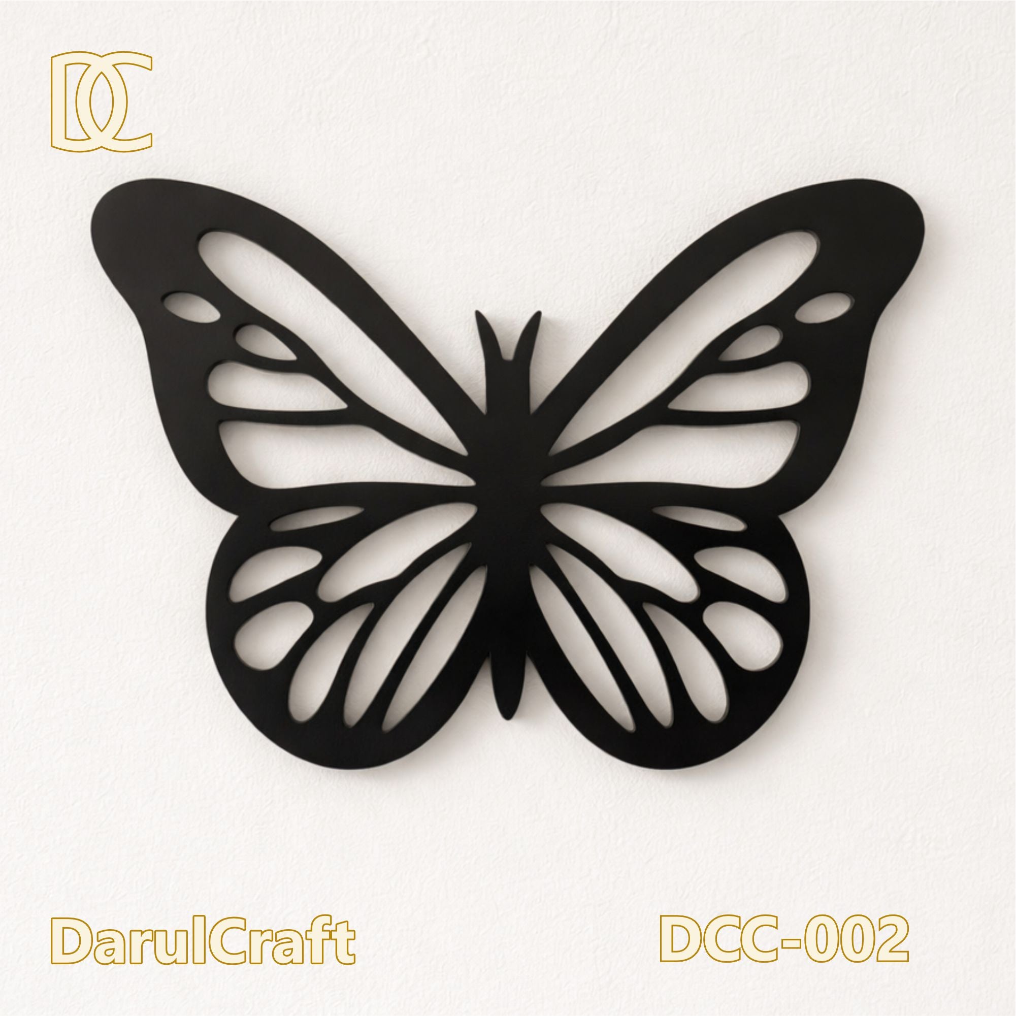 3D Butterfly Wooden Wall Art