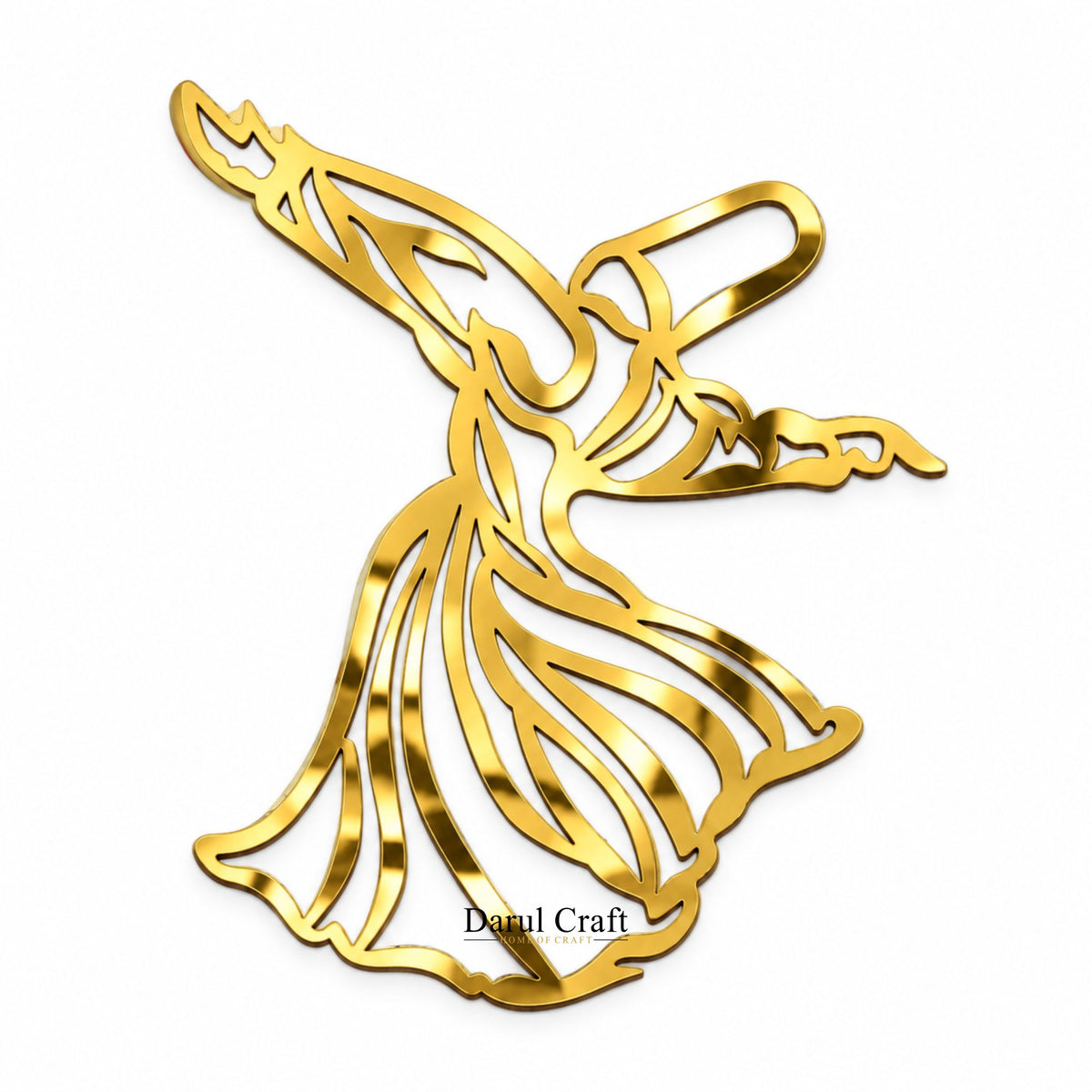 Whirling Dervish Islamic Calligraphy Wall Art