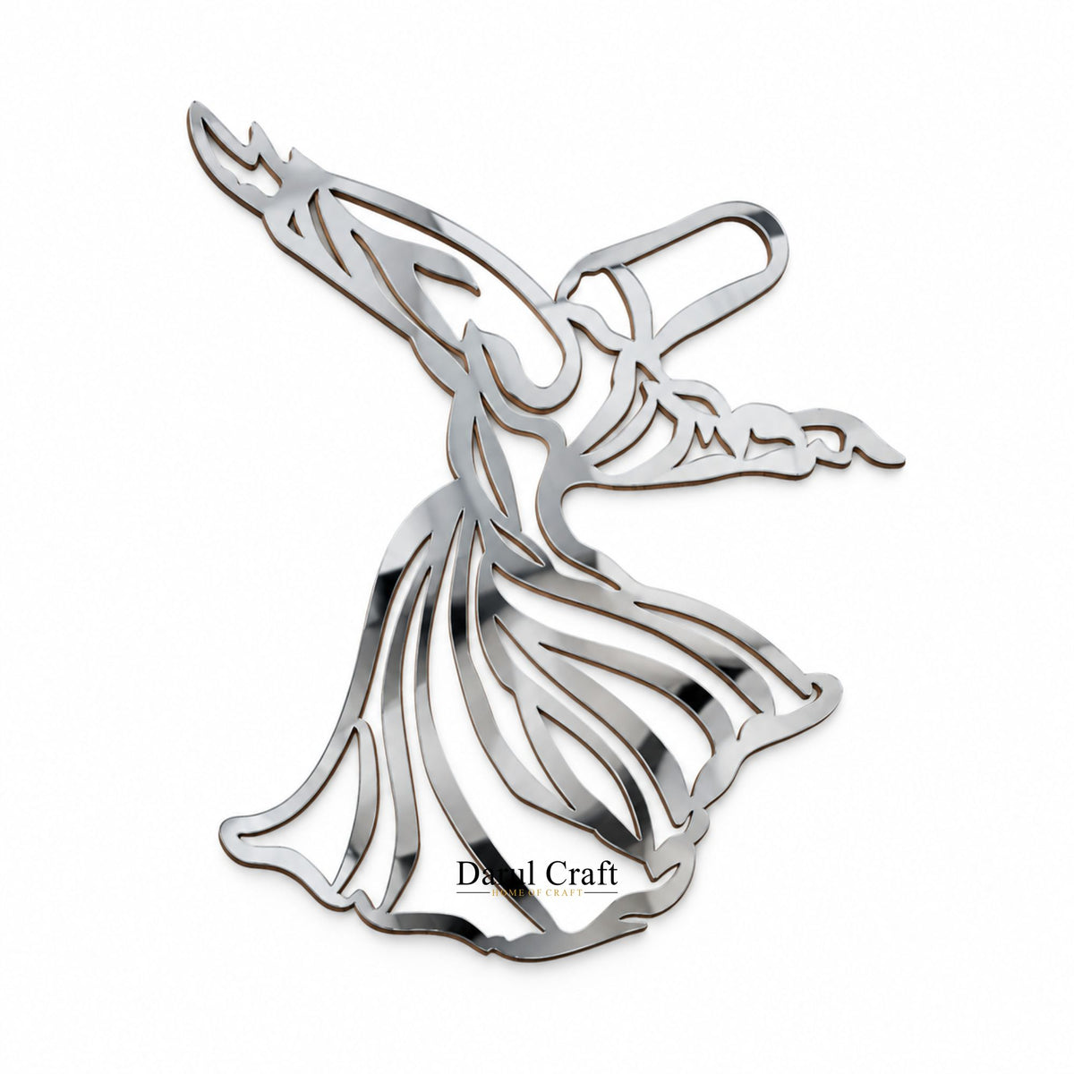 Whirling Dervish Islamic Calligraphy Wall Art